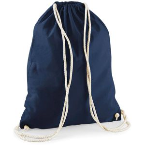 Turnbeutel Westford-Mill W110 Cotton Gymsac, french navy