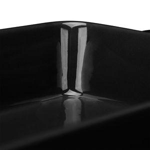 Produktbild für Auflaufform Relaxdays 10039693, schwarz, aus Keramik