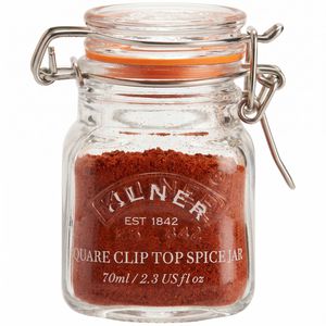 Produktbild für Gewürzgläser Kilner 0025.460, aus Glas, mit Glasdeckel