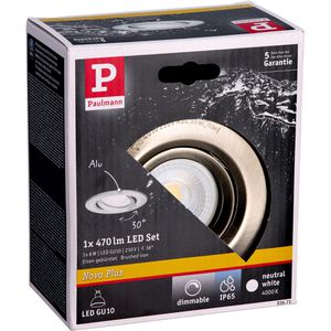 Produktbild für LED-Einbaustrahler Paulmann Nova Plus, neutralweiß
