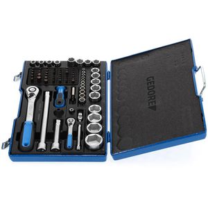 Produktbild für Steckschlüssel GEDORE 19 V20 U-20, 81-teilig