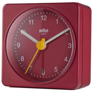Produktbild für Wecker Braun BC02R rot, analog