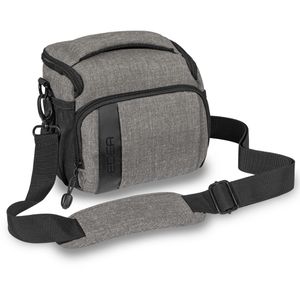 Produktbild für Kameratasche Pedea FASHION Gr. L, aus Polyester, hellgrau