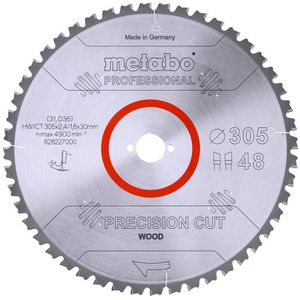 Kreissägeblatt Metabo Precision Cut Wood 628227000