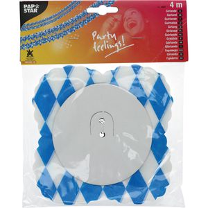 Produktbild für Girlande Papstar 18697 Bayrisch Blau, 4m