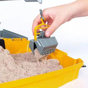 Produktbild für Kinetischer-Sand Kinetic-Sand Baustellen Koffer, naturbraun