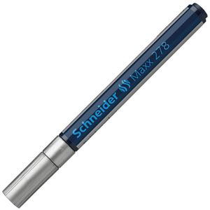 Produktbild für Lackmarker Schneider Maxx 278, wasserfest &amp; permanent, silber