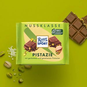 Produktbild für Tafelschokolade Ritter-Sport Pistazie