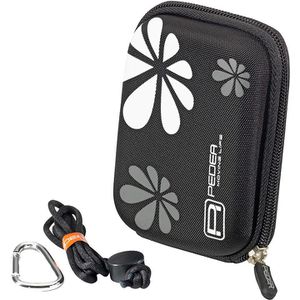 Kameratasche Pedea Fashion, aus Polyester, schwarz