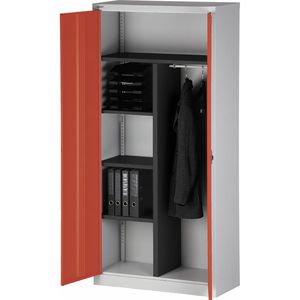 Produktbild für Mehrzweckschrank Bisley E782AAG-506, abschließbar, rot