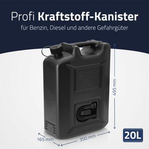 Produktbild für Benzinkanister Hünersdorff Profi 802042