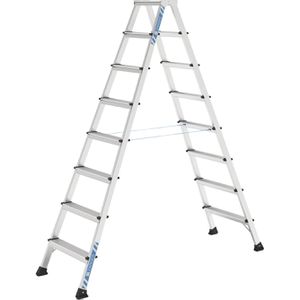 Produktbild für Stehleiter Zarges XLstep B, 41268, beidseitig begehbar