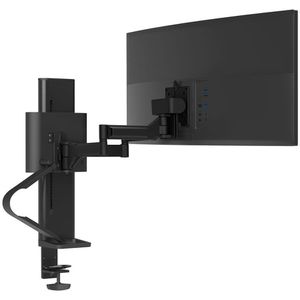myWall Monitorhalterung HL17L, schwarz, vollbeweglicher Monitor-Standfuß,  für VESA TFT – Böttcher AG