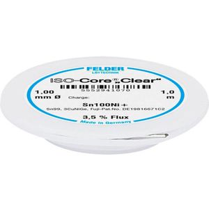 Produktbild für Lötzinn Felder Clear Sn100Ni+ Flussmittel bleifrei