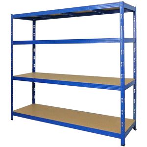 Weitspannregal PROREGAL Goliath, 4 Holzböden