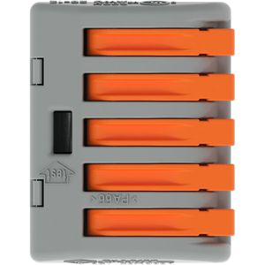 Produktbild für Verbindungsklemme Wago CLASSIC, 222-415, 5 Leiter