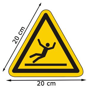 Produktbild für Hinweisschild Abtec ISO 7010 W011, Folie