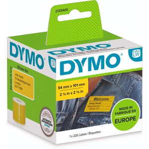 Produktbild für Dymo-Etiketten Dymo 2133400, gelb