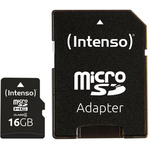 Produktbild für Micro-SD-Karte Intenso 3403470, 16GB