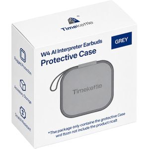 Produktbild für Ladecase-Hülle Timekettle Schutzhülle, grau