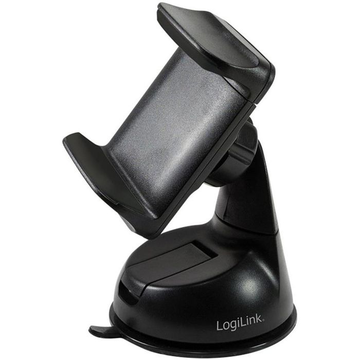 LogiLink Handyhalterung AA0119, Auto, schwarz, bis 6 Zoll, Saugnapf,  Scheibe – Böttcher AG