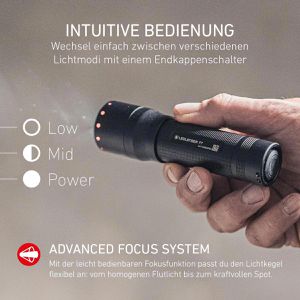Produktbild für Taschenlampe Ledlenser P7, LED, mit Batterie