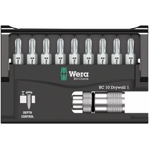 Produktbild für Bitset Wera Bit-Check 10 Drywall 1, 05136011001