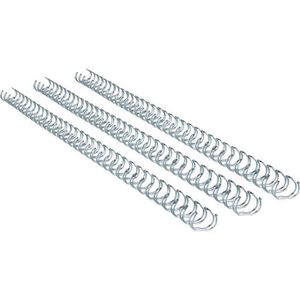 Drahtbinderücken Fellowes 54451, silber, für A4