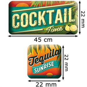 Produktbild für Magnete Nostalgic-Art 83073 Open Bar Cocktail Time