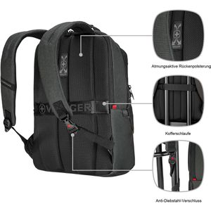 Produktbild für Laptop-Rucksack Wenger MX ECO Professional, 612261, anthrazit