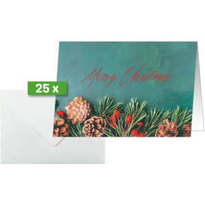Produktbild für Weihnachtskarte Sigel DS642, Green Christmas