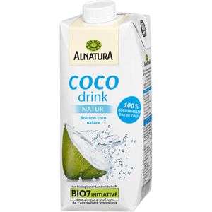 Produktbild für Kokoswasser Alnatura Coco Drink Natur, ohne Zuckerzusatz, BIO