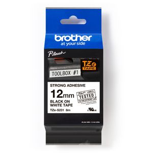 Produktbild für Schriftband Brother TZe-S231, 12mm