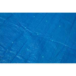 Produktbild für Poolabdeckung Bestway 58319, aus PE, blau,mit Spannseil