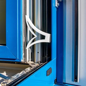 Produktbild für Türstopper Softerfix aus Kunststoff/Gummi, 2 Stück