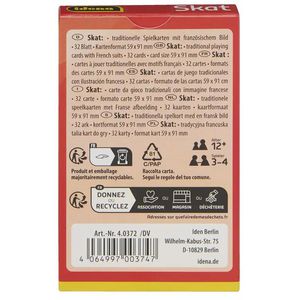 Produktbild für Kartenspiel Idena 40372, Skat