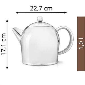 Produktbild für Tee-Kanne Bredemeijer Minuet Santhee, Edelstahl