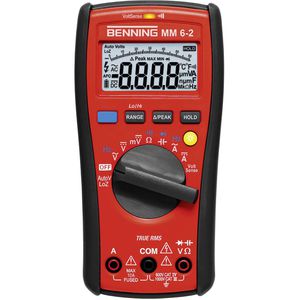 Multimeter Benning 044087, MM 6-2, digital, TRMS