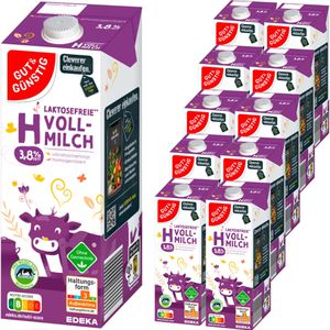 Milch Gut&Günstig H-Vollmilch, Fettgehalt 3,5%