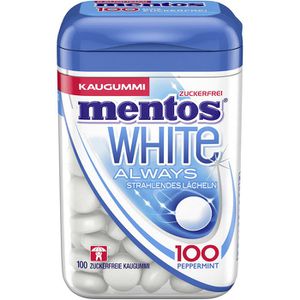 Kaugummis Mentos Always, White Peppermint