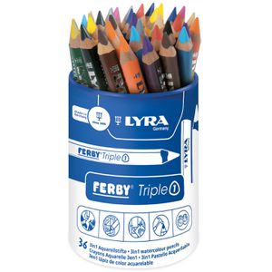 Produktbild für Buntstifte Lyra Ferby Triple One 3645360