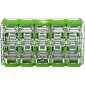 Produktbild für Verbindungsklemme Wago Compact Green Range, 221-430, 10 Leiter