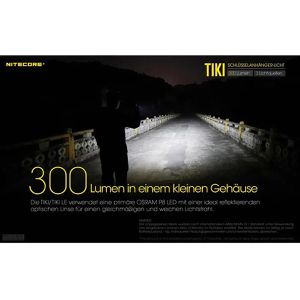 Produktbild für Taschenlampe Nitecore Tiki, LED, aufladbar