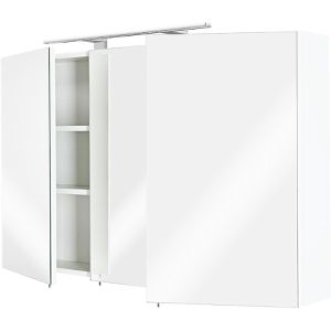 Produktbild für Spiegelschrank Posseik weiß