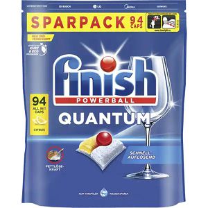 Spülmaschinentabs finish Quantum Powerball Citrus, All in 1