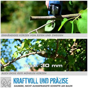 Produktbild für Astschere Güde ASC 18-0, 58439, Akku