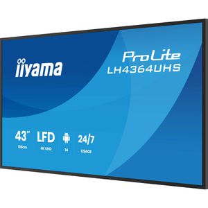 Produktbild für Digital-Signage Iiyama ProLite LH4364UHS-B1AG, 42,5 Zoll