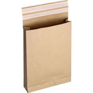 Produktbild für Faltentaschen flexiPAK Eco, B4, braun