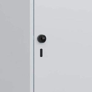 Produktbild für Spind CP-Möbel 80002-40 Classic PLUS, Doppelspind, lichtgrau