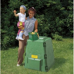 Produktbild für Komposter Juwel AEROQUICK 290, grün, aus Kunststoff